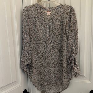 Lucky Brand Multicolor Floral Blouse
